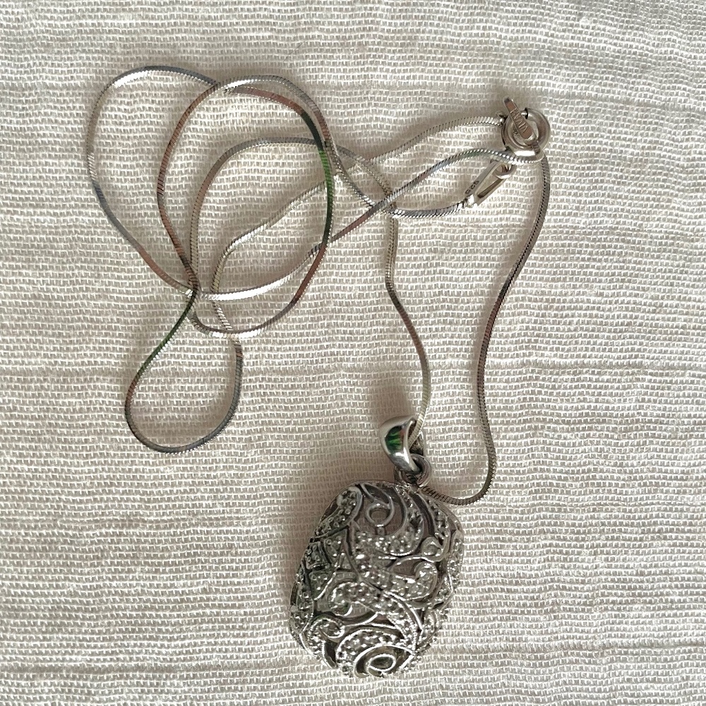 Sterling silver necklace